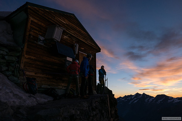 Amanecer en la Cabaña de Solvay