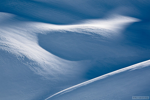 Bachimaña Alto - Luces, sombras y formas en la nieve.