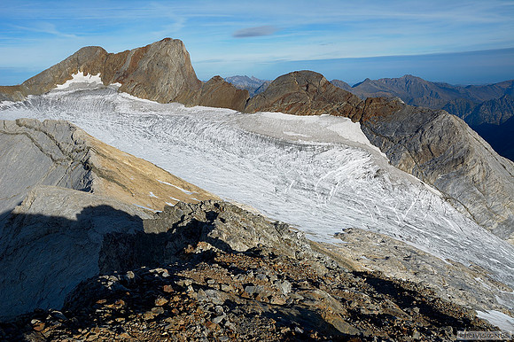El Glacier d´Ossoue todavía vivo
