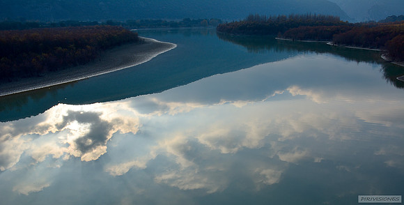 El cielo en el Pantano de la Peña