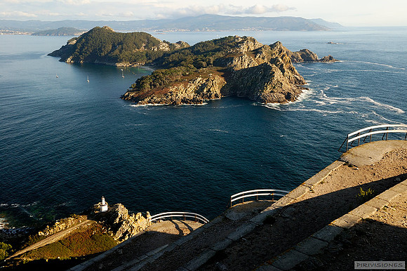 Vistas dsde el Faro de Cíes