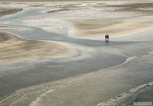 Paseo con marea baja